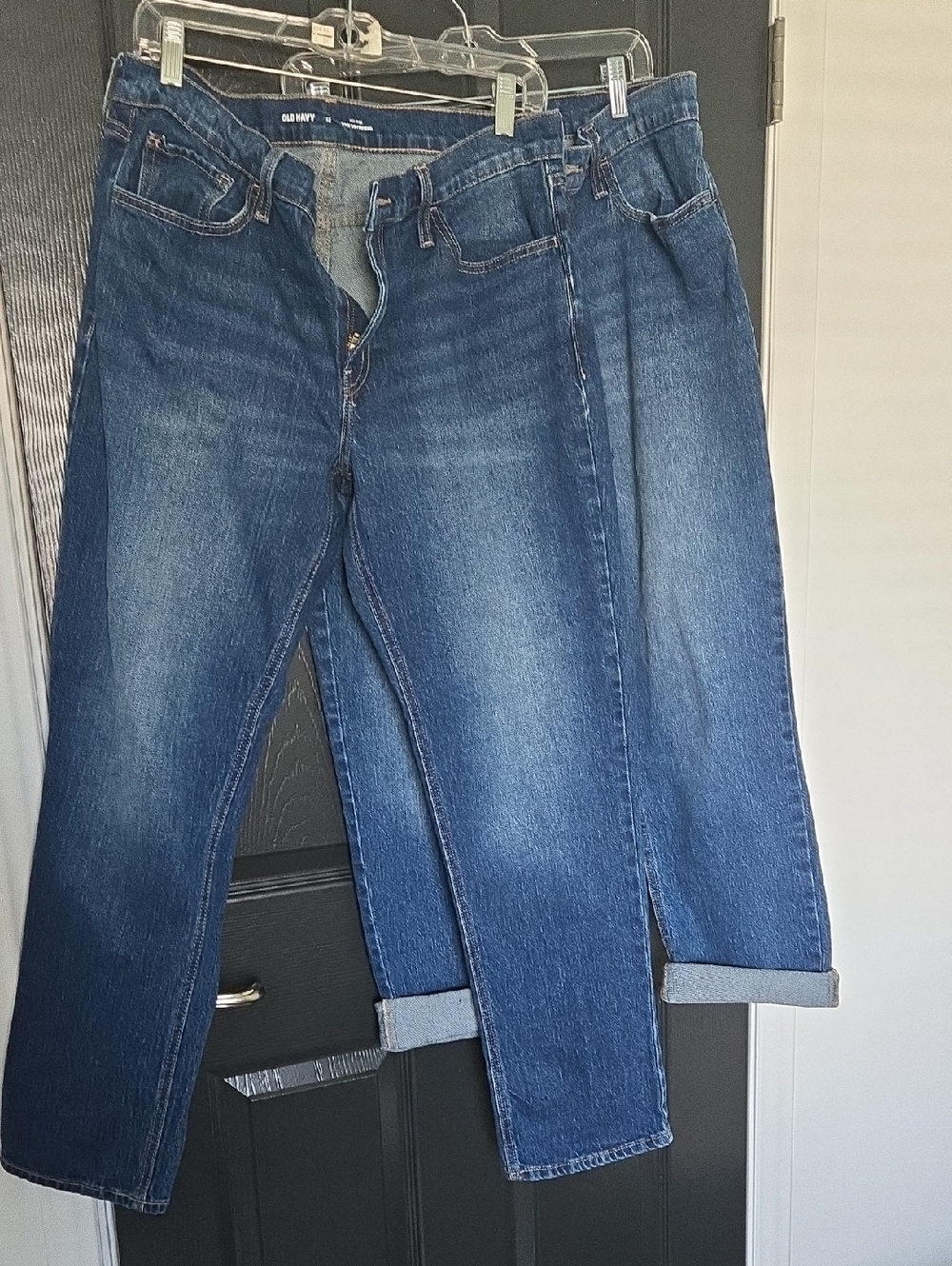 Old Navy Medium Blue Denim Boyfriend Jeans